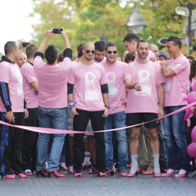Men in Pink Shoes