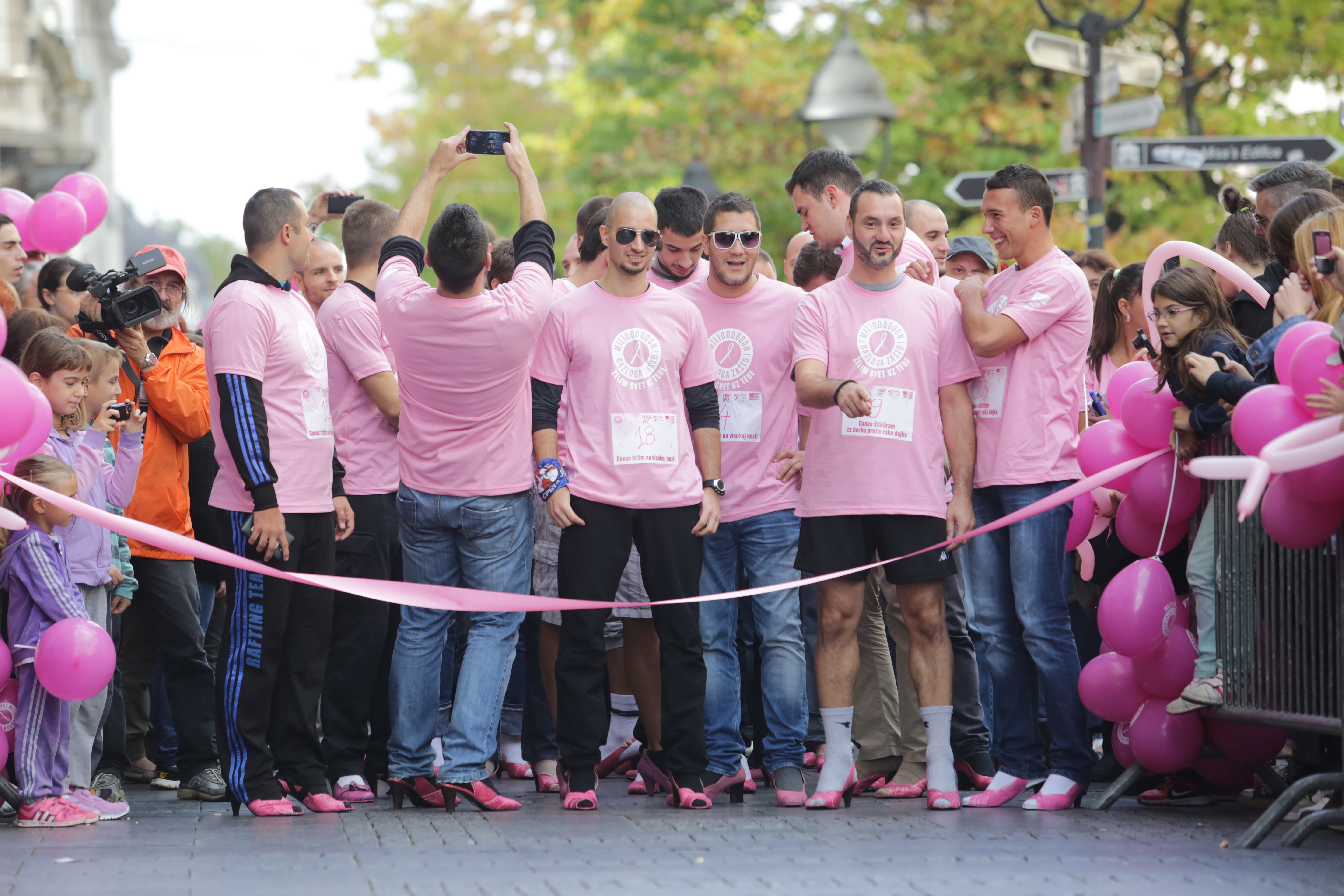 Men in Pink Shoes